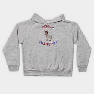 Funny Pelosi Head Jackass Kids Hoodie